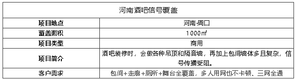 案例I酒吧千萬要做信號(hào)覆蓋！快收藏這套寶藏清單~